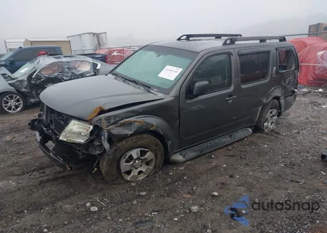 2008 Nissan Pathfinder S from USA, damaged, VIN 5N1AR18UX8C606483